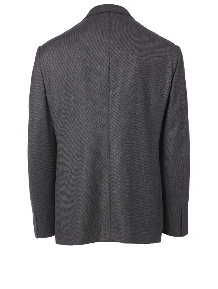 Wool Two-Button Jacket