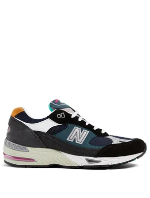 Made UK M991 Nubuck And Nylon Sneakers