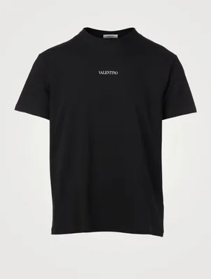 Cotton T-Shirt With Logo Lettering