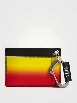 VLTN Hook Leather Card Holder