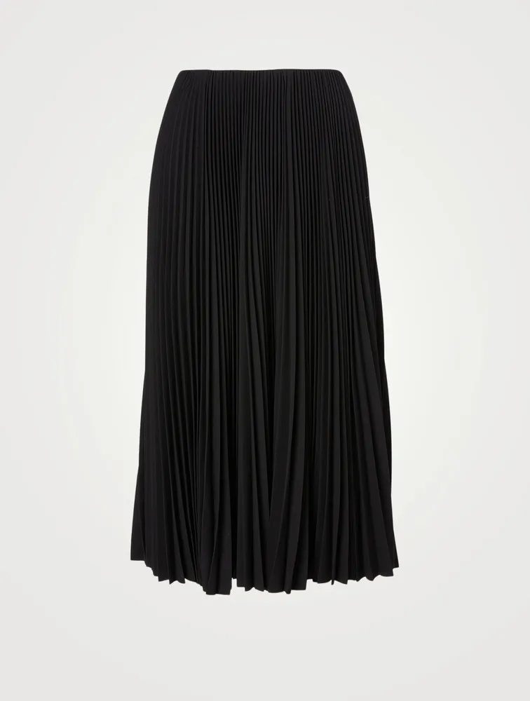 Technical Crepe Midi Skirt