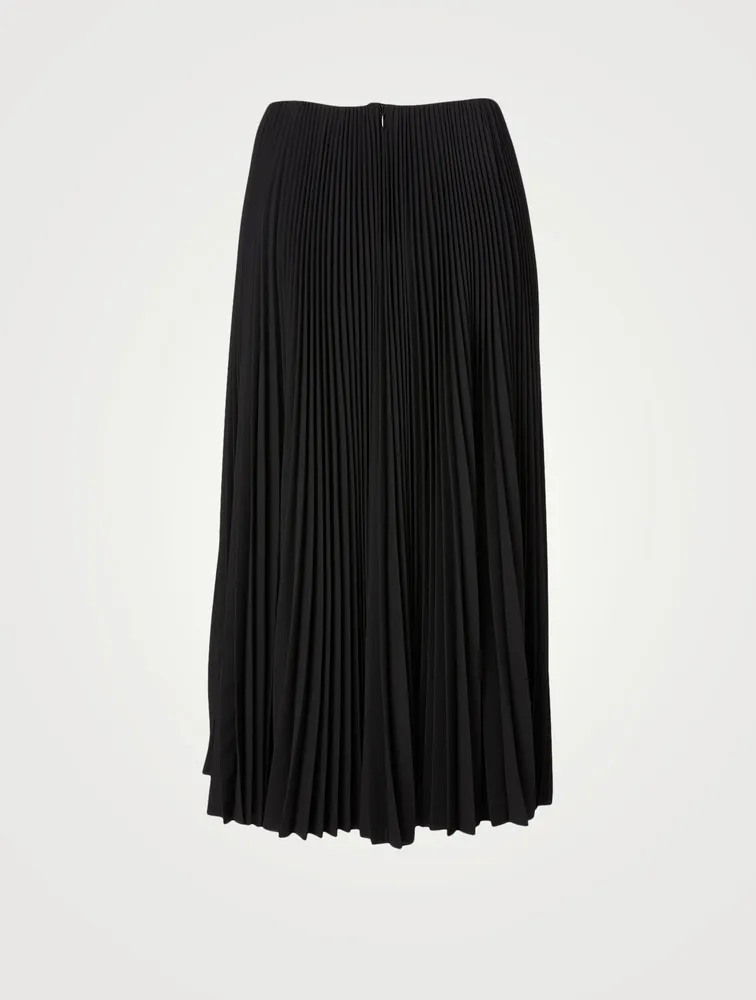 Technical Crepe Midi Skirt