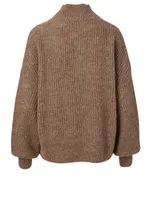 Blakely Alpaca And Wool Turtleneck Sweater