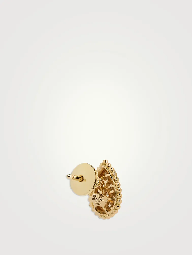 Serpent Bohème Gold Earrings With Diamonds