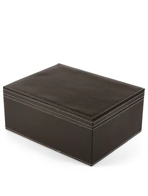 Large Leather Box