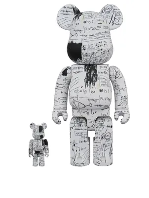 No.3 Jean-Michel Basquiat 100% & 400% Be@rbrick Set