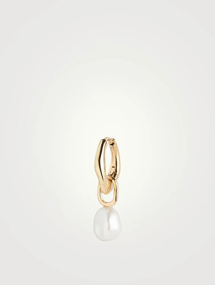 Vento Drop Earring With Pearl