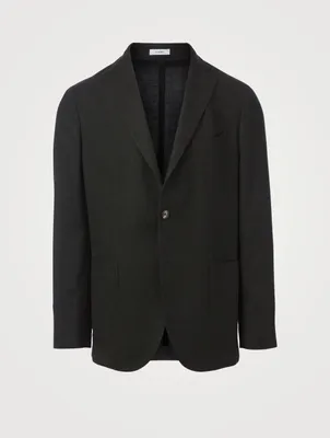 Wool Two-Button Jacket