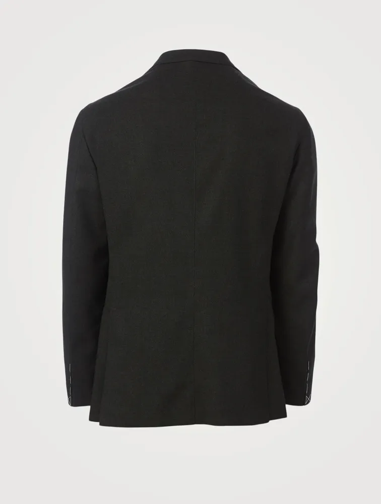 Wool Two-Button Jacket