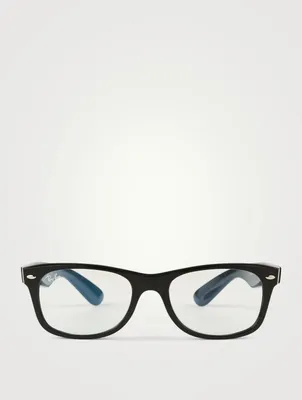 Rectangular Optical Glasses With Blue Light Lenses