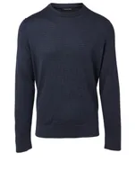 Wool And Cashmere Crewneck Sweater