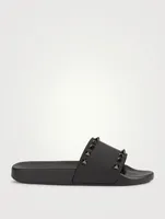 Rockstud Rubber Slide Sandals