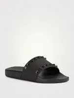Rockstud Rubber Slide Sandals