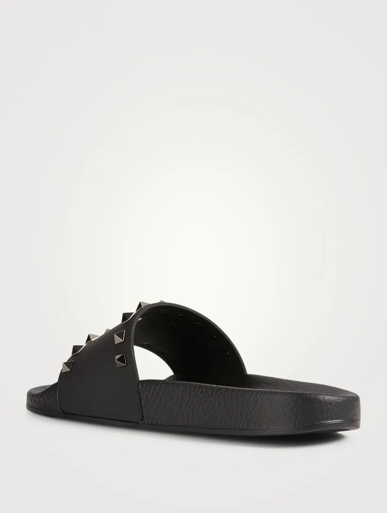 Rockstud Rubber Slide Sandals