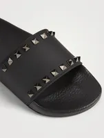 Rockstud Rubber Slide Sandals