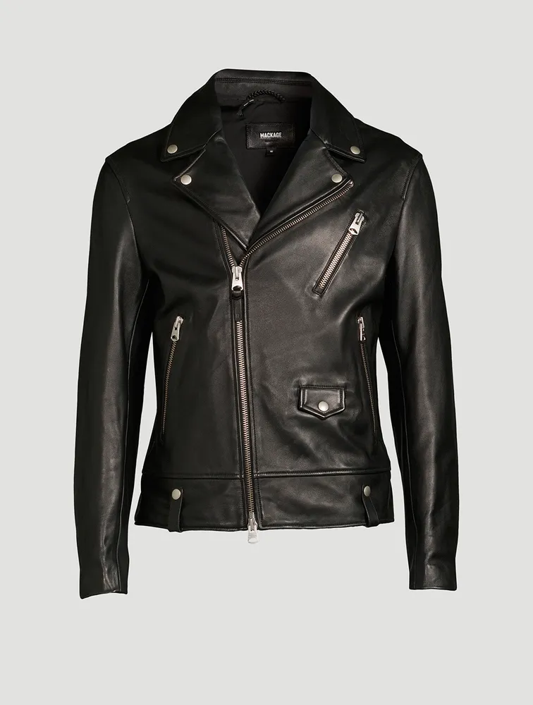 Fenton Leather Moto Jacket