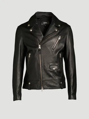 Fenton Leather Moto Jacket