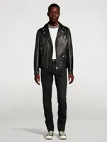 Fenton Leather Moto Jacket