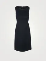 Cashmere Sleeveless Sheath Dress