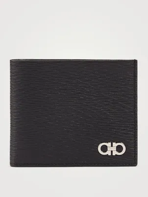 Leather Gancini Bifold Wallet