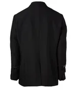 Two-Button Jacket With Buckles