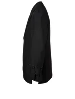 Two-Button Jacket With Buckles