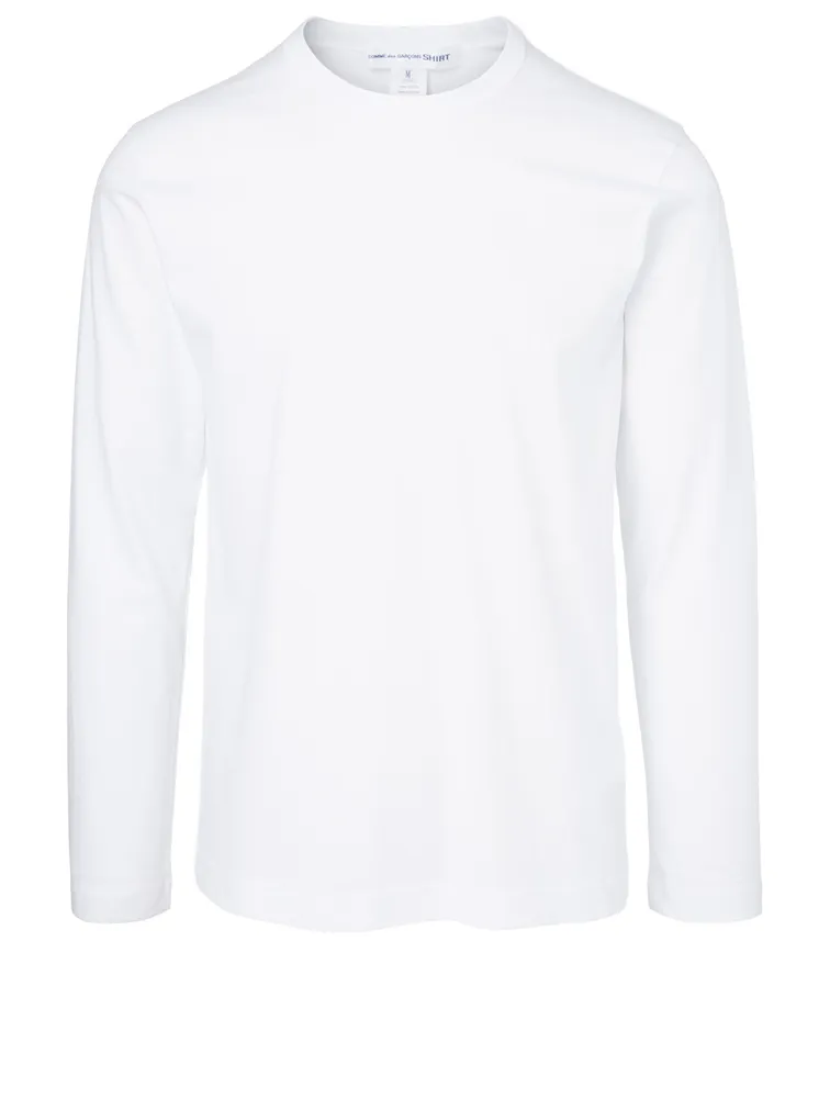 Cotton Long-Sleeve T-Shirt With Logo