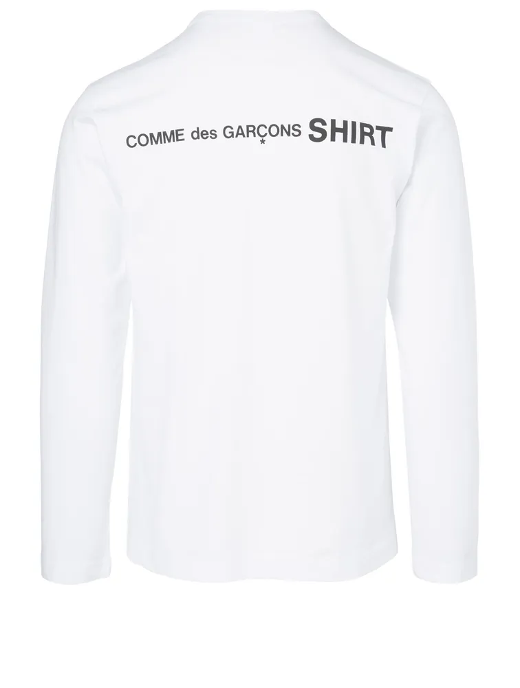 Cotton Long-Sleeve T-Shirt With Logo