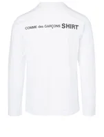 Cotton Long-Sleeve T-Shirt With Logo