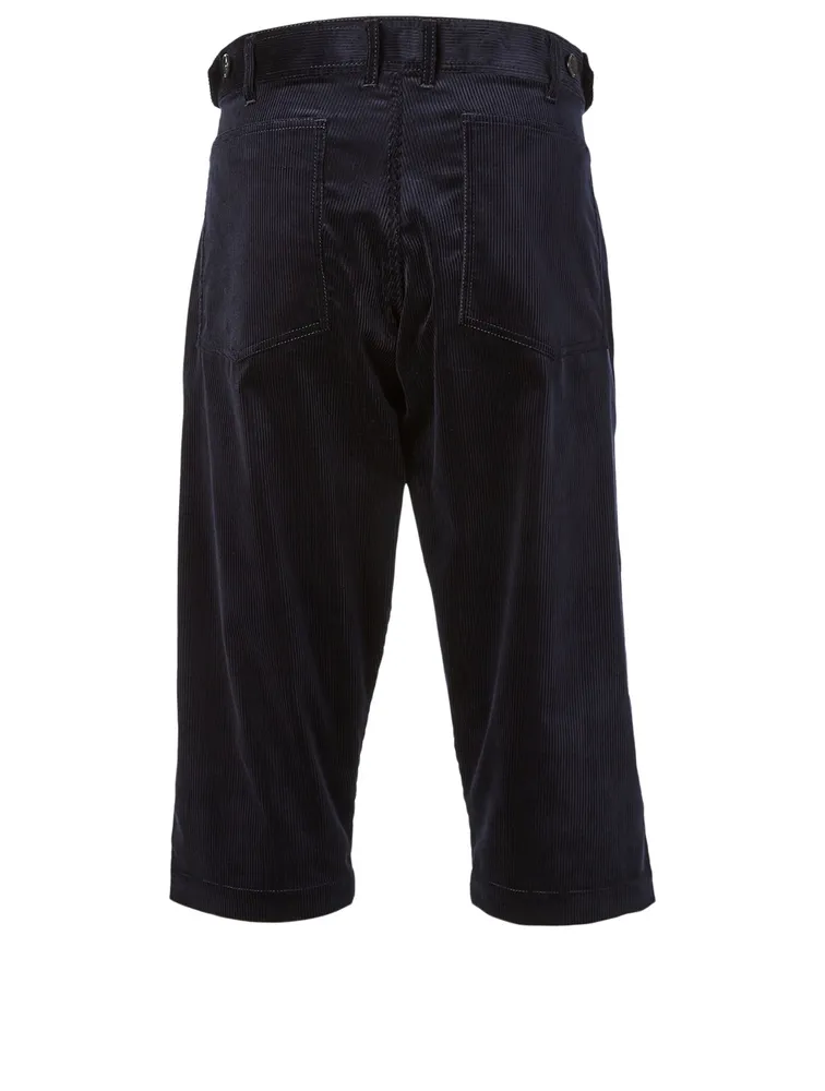 Corduroy Long Shorts