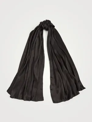 Silk Jacquard Chain Scarf