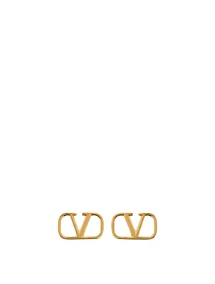 VLOGO Stud Earrings