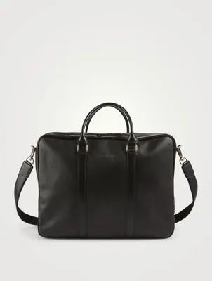 Large Le Foulonné Leather Briefcase