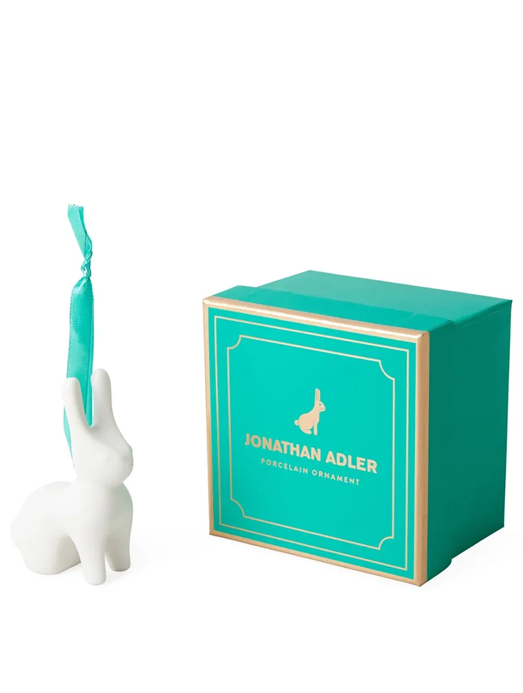 Rabbit Porcelain Ornament