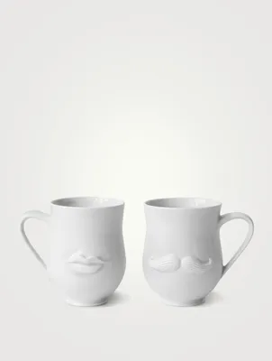 Mr. & Mrs. Muse Reversible Porcelain Mug