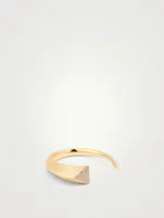 18K Goldplated Shooting Star Cuff Bracelet