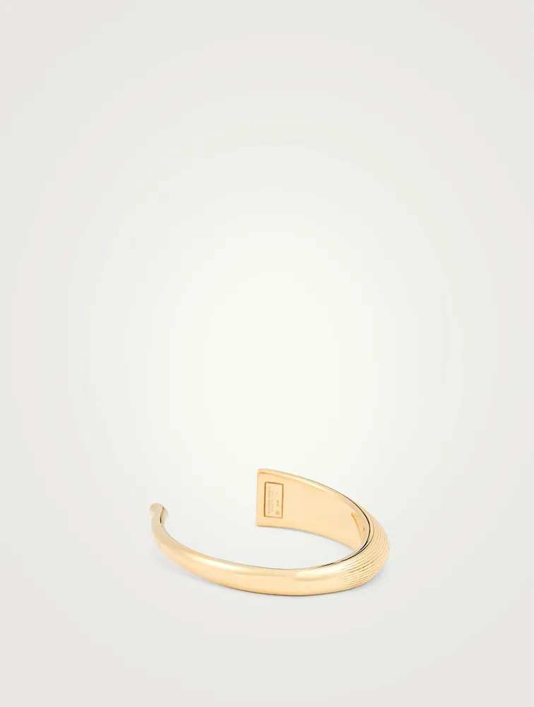 18K Goldplated Shooting Star Cuff Bracelet