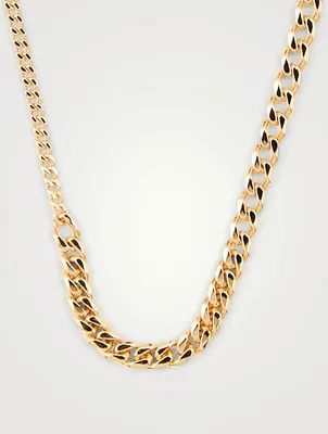 18K Goldplated Mixed Chain Necklace