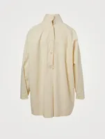 Boiled Cotton And Linen Shirt