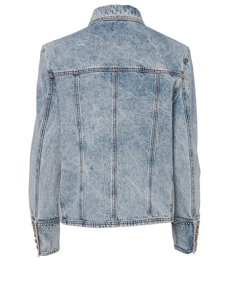 Acid Wash Denim Shirt