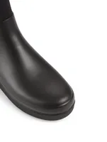 Neoprene And Rubber Creeper Chelsea Rain Boots