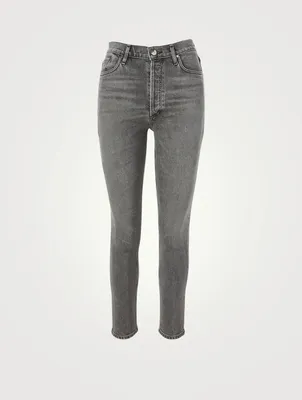 Slim High-Waisted Jeans