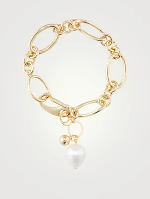 Waxing Bracelet With Pearls