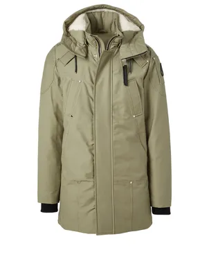 Saint Ulric Down Parka With Shearling Liner