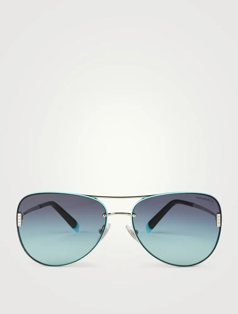 Tiffany T Aviator Sunglasses