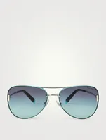 Tiffany T Aviator Sunglasses