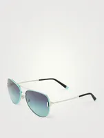 Tiffany T Aviator Sunglasses
