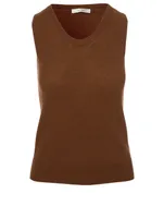 Amalia Cashmere Sleeveless Top