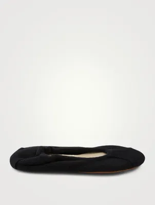 Cashmere Ballet Slippers
