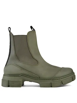 Recycled Rubber Chelsea Boots
